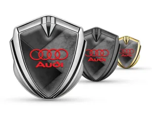 Audi Car Brand Badges High-End Design Drift Look